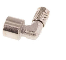 Codo de Latón Niquelado 5x3 & G1/8'' Rosca Hembra [5 piezas]