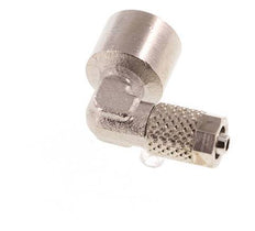 Codo de Latón Niquelado 5x3 & G1/8'' Rosca Hembra [5 piezas]