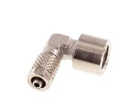 Codo de Latón Niquelado 5x3 & G1/8'' Rosca Hembra [5 piezas]