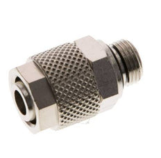 10x8 & G1/8'' Nickel plated Brass Straight Push-on Fitting with Male Threads NBR [5 Pieces]