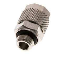 10x8 & G1/8'' Nickel plated Brass Straight Push-on Fitting with Male Threads NBR [5 Pieces]