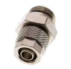 8x6 & G1/4'' Nickel plated Brass Straight Push-on Fitting with Male Threads NBR [5 Pieces]