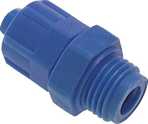 Conector Recto PVC 10x8 & G3/8'' Rosca Macho [10 piezas]