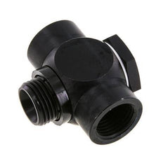 G1/2'' Aluminum Tee Banjo Fitting with Male and Female Threads with O-ring [5 Pieces]