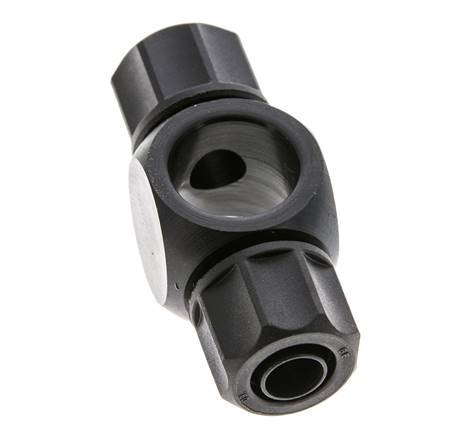 11.6x9 & G3/8'' Aluminum Banjo Tee Push-on Fitting