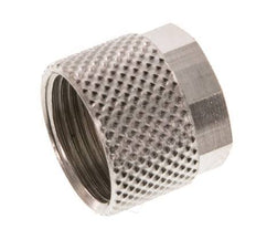10x8mm (M14x1) Nickel-plated Brass Union Nut [10 Pieces]