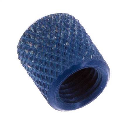 Tuerca de Aluminio 4,3x3mm (M6x0,75) [10 piezas]