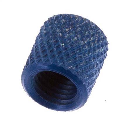 Tuerca de Aluminio 4,3x3mm (M6x0,75) [10 piezas]