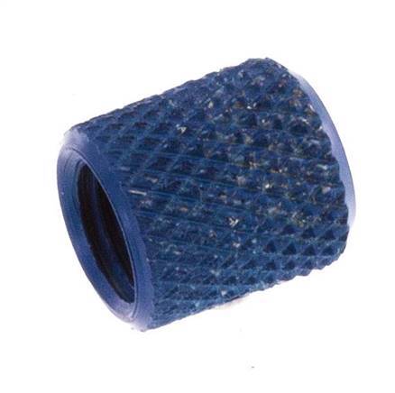 Tuerca de Aluminio 4,3x3mm (M6x0,75) [10 piezas]