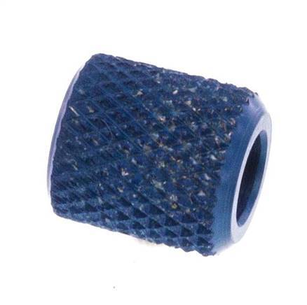 Tuerca de Aluminio 4,3x3mm (M6x0,75) [10 piezas]