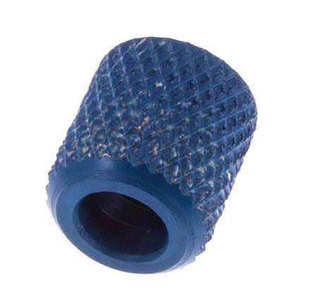 Tuerca de Aluminio 4,3x3mm (M6x0,75) [10 piezas]