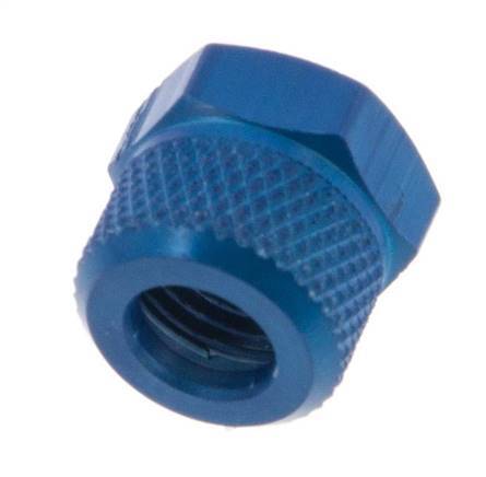 Tuerca de Aluminio 6x4mm (M10x1) [10 Piezas]