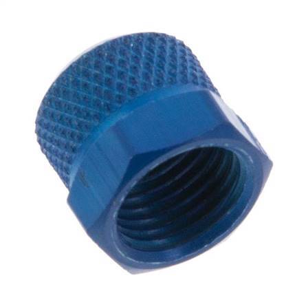 Tuerca de Aluminio 6x4mm (M10x1) [10 Piezas]