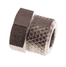 6x4mm (M10x1) Stainless Steel Union Nut [2 Pieces]