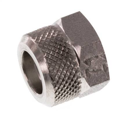 Tuerca de Acero Inoxidable 8x6mm (M12x1) [2 piezas]