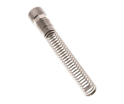 10x8mm (M14x1) Nickel-plated Brass Union Nut Bend Protection [2 Pieces]