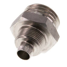 10x8 & G1/2'' Stainless Steel 1.4571 Straight Push-on Fitting with Male Threads