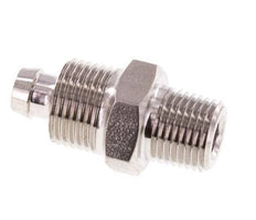 8x6 & 1/8''NPT Racor recto con rosca macho de acero inoxidable 1.4571