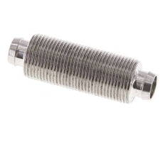 10x8 Stainless Steel 1.4571 Straight Push-on Fitting Bulkhead
