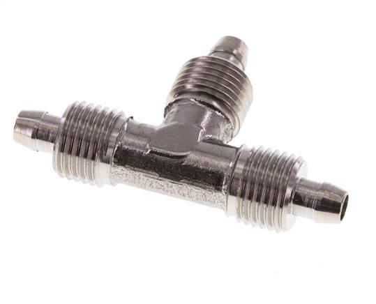 Racor en T de acero inoxidable 1.4404 6x4