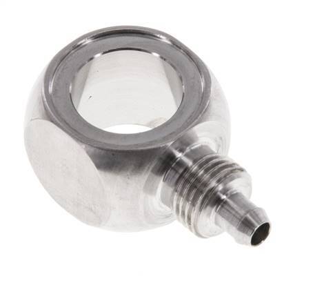 Conector Banjo Acero Inoxidable 1.4571 6x4 & G1/4'' de Rosca