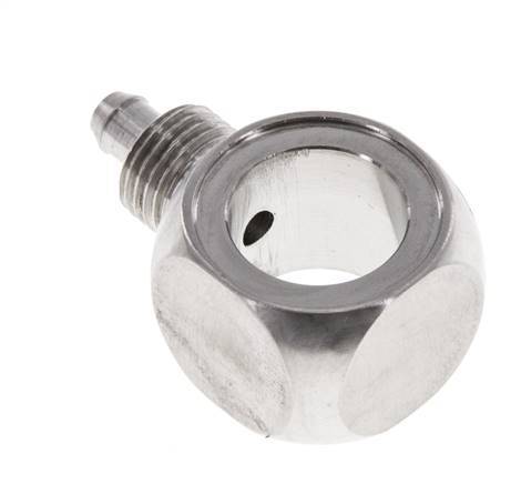 Conector Banjo Acero Inoxidable 1.4571 6x4 & G1/4'' de Rosca