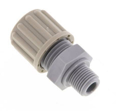 Accesorio de compresión recto de PA 8x6mm y G1/8'' con rosca macho 10 bar [2 piezas]