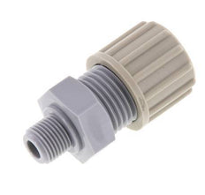 10x8mm & G1/8'' PA Straight Compression Fitting with Male Threads 10 bar [2 Pieces]
