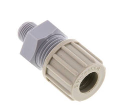 10x8mm & G1/8'' PA Straight Compression Fitting with Male Threads 10 bar [2 Pieces]