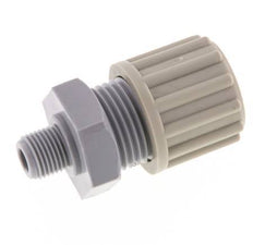 12x9mm & G1/8'' PA Racor recto de compresión con rosca macho 10 bar