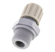 Racor de compresión recto 8x6mm y G3/8'' PA con rosca macho 10 bar [2 piezas]