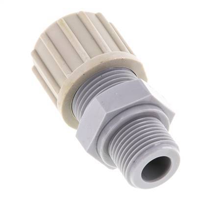 14x12mm & G3/8'' PA Straight Compression Fitting with Male Threads 10 bar