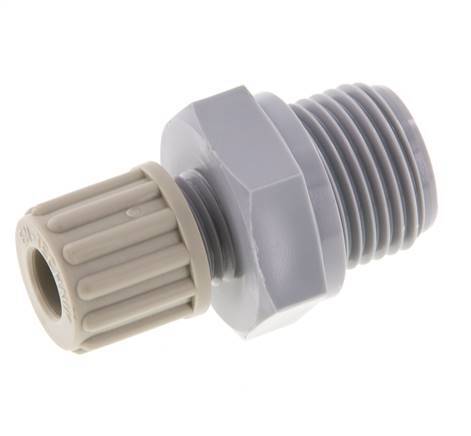8x6mm & G1/2'' PA Straight Compression Fitting with Male Threads 10 bar