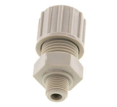 10x8mm & G1/8'' PP Straight Compression Fitting with Male Threads 10 bar