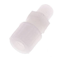 10x8mm & G1/4'' PVDF Straight Compression Fitting with Male Threads 10 bar