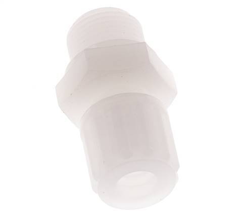 8x6mm & G3/8'' PVDF Straight Compression Fitting with Male Threads 10 bar