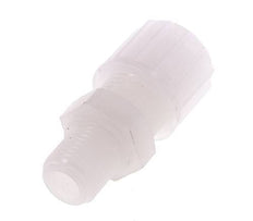 Racor de compresión recto de PVDF 8x6 mm y G3/8'' con rosca macho 10 bar