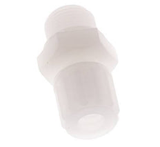 12x10mm & G3/8'' PVDF Straight Compression Fitting with Male Threads 10 bar