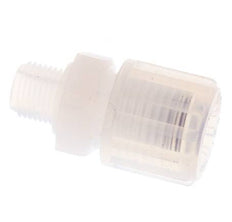 10x8mm & G1/8'' PFA Racor de corte recto con rosca macho 10 bar