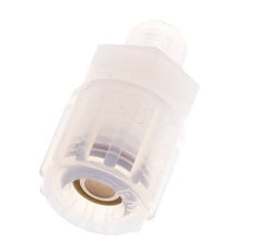 10x8mm & G1/8'' PFA Racor de corte recto con rosca macho 10 bar