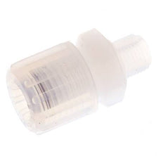 10x8mm & G1/8'' PFA Racor de corte recto con rosca macho 10 bar