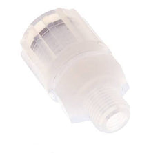 10x8mm & G1/8'' PFA Racor de corte recto con rosca macho 10 bar