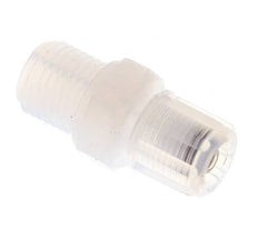 Accesorio de corte recto PFA de 6x4 mm y G1/4'' con roscas macho 10 bar