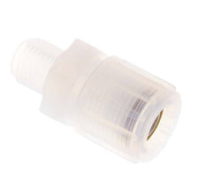12x9mm & G1/4'' PFA Straight Cutting Fitting with Male Threads 10 bar