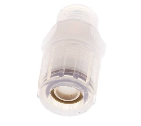 12x9mm & G3/8'' PFA Racor de corte recto con rosca macho 10 bar