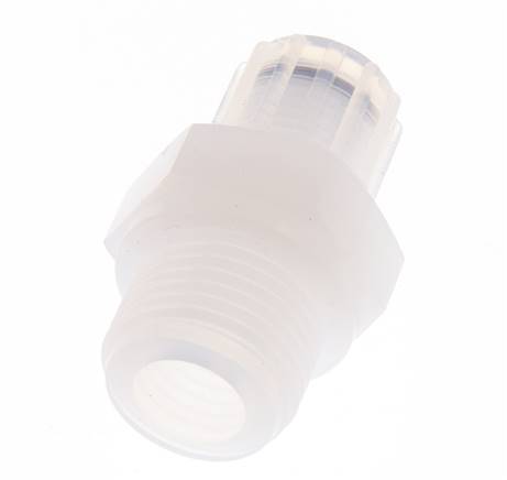 8x6mm & G1/2'' PFA Straight Cutting Fitting with Male Threads 10 bar