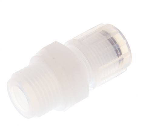 12x10mm & G1/2'' PFA Racor de corte recto con rosca macho 10 bar