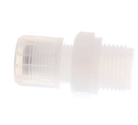 12x10mm & G1/2'' PFA Racor de corte recto con rosca macho 10 bar