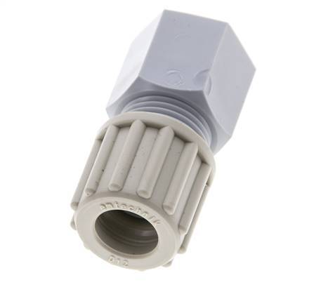 12x9mm & G1/4'' PA Straight Compression Fitting with Female Threads 10 bar
