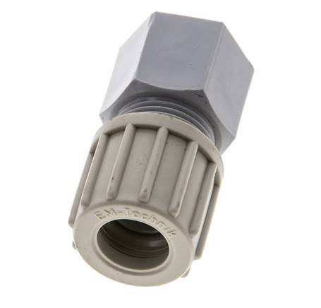 14x12mm & G1/4'' PA Straight Compression Fitting with Female Threads 10 bar